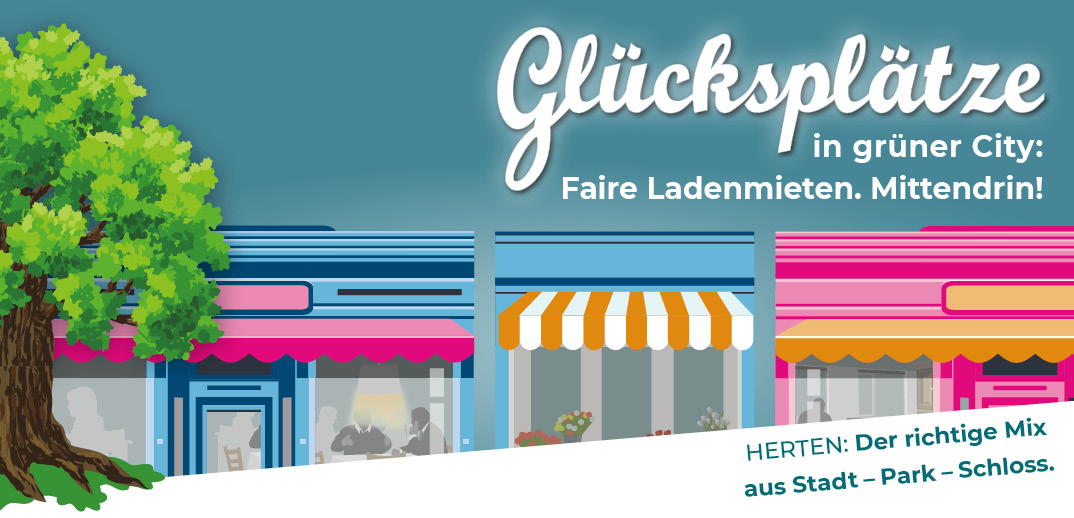 Ein Förderprogramm für Unternehmer:innen will die Innenstadt von Herten stärken