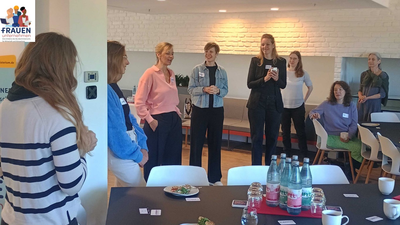 Gründungsimpulse gab's für Frauen beim Frühstück der Initiative FRAUEN unternehmen in Köln