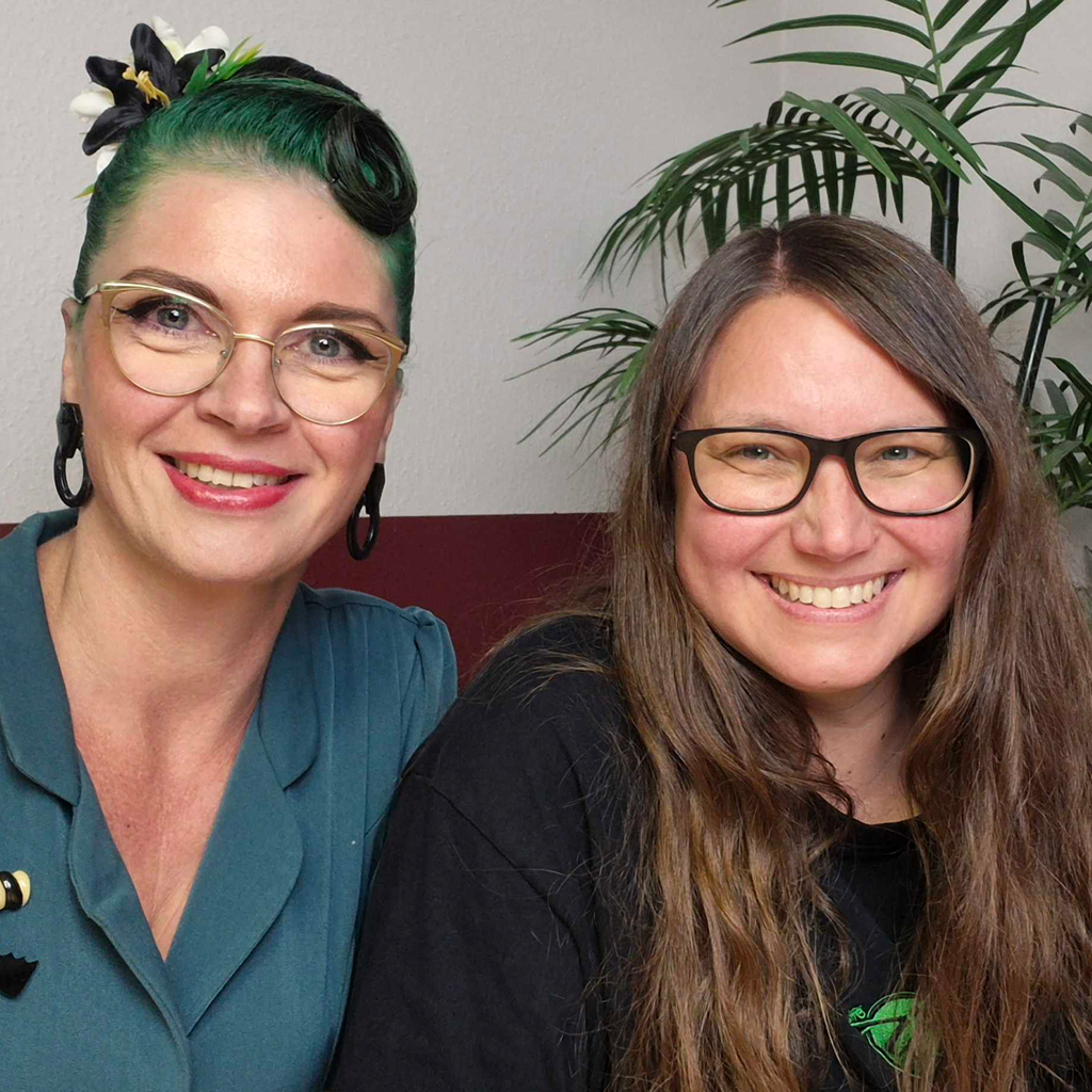 Die Referentinnen Jessica Zubala und Kirsten Lipka